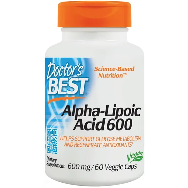 Alpha-Lipoic Acid, 600mg - 60 vcaps 