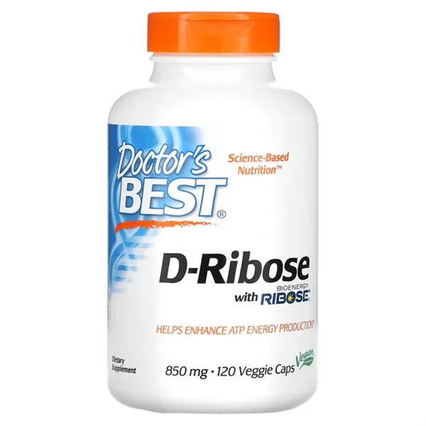 D-Ribose, 850mg - 120 vcaps 