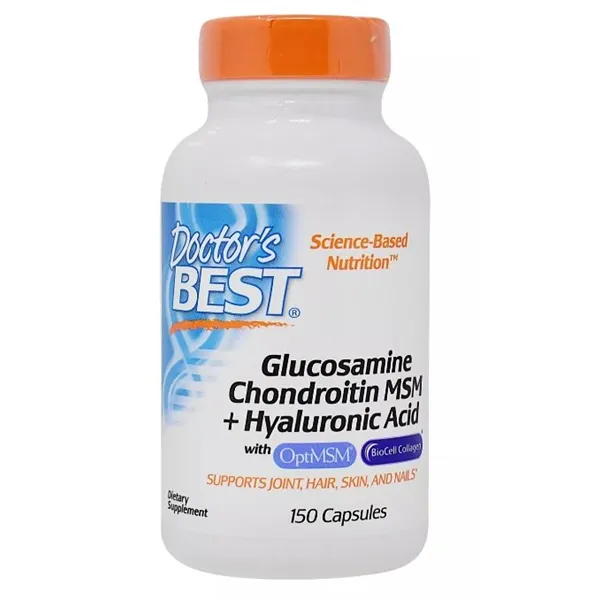 Glucosamine Chondroitin MSM + Hyaluronic Acid - 150 caps