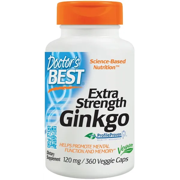 Extra Strength Ginkgo, 120mg - 360 vcaps