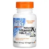 Natural Vitamin K2 MK7 with MenaQ7 plus D3, 180mcg - 60 vcaps