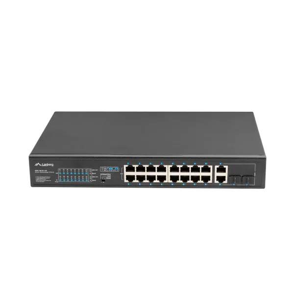 Slēdzis Lanberg RSFE-16P-2C-150 16 x POE