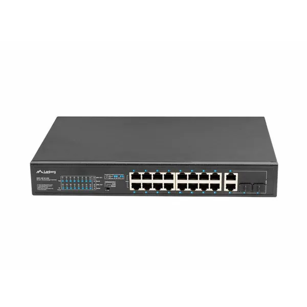 Komutatorius Lanberg 250W RACK 19"