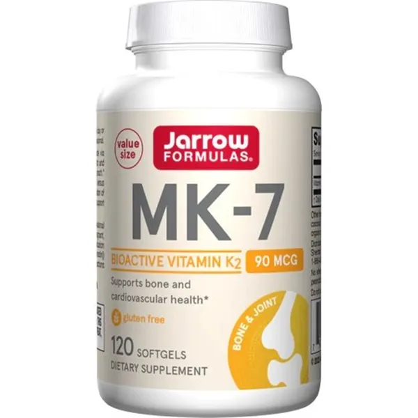 MK-7, 90 mcg – 120 minkštųjų kapsulių | Pirkti internetu — Megaluks