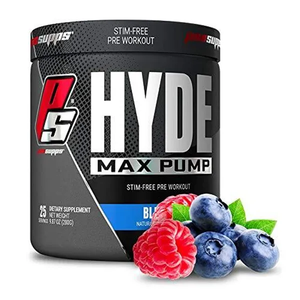 Hyde Max Pump, Blue Razz (EAN 810034811509) - 280g