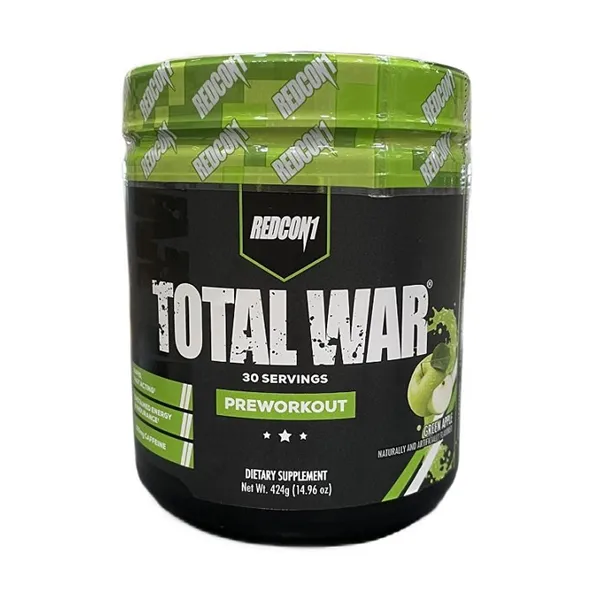 Total War - Preworkout, Green Apple - 424g