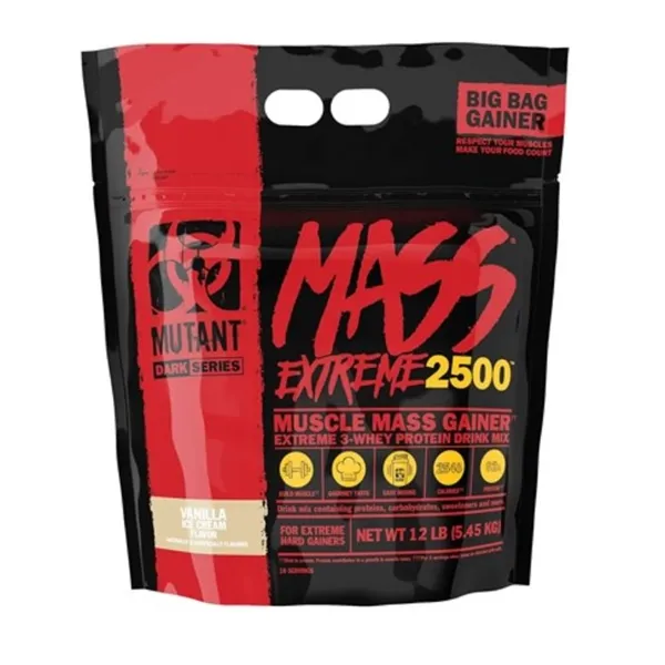 Mutant Mass Extreme 2500, Vanilla Ice Cream - 5450g