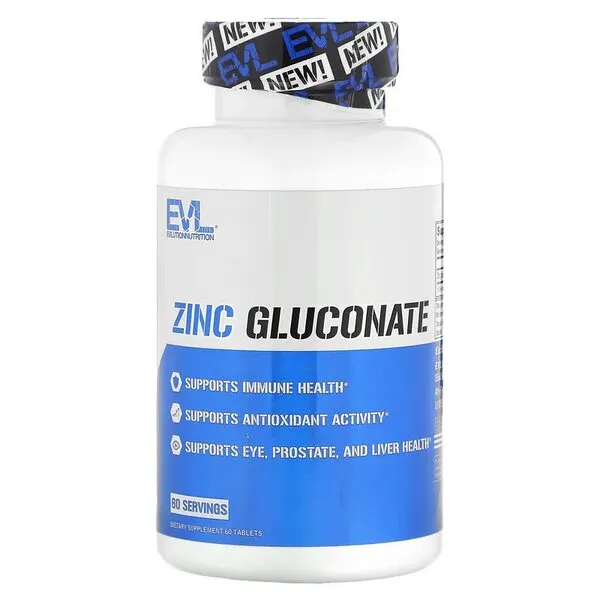 Zinc Gluconate - 60 tablets