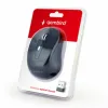 Belaidė pelė GEMBIRD MUSW-6B-01 Juoda Juoda / Pilka (1 vnt.)