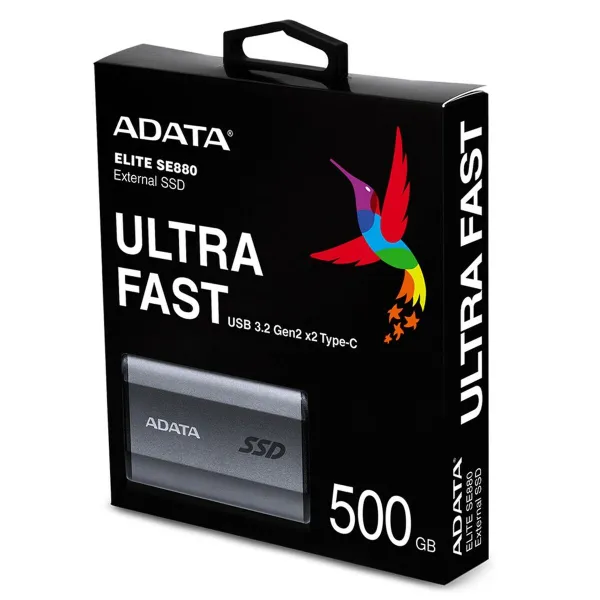 External Hard Drive Adata SE880 500 GB SSD 2,5