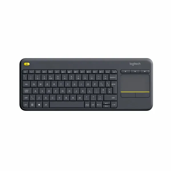 Klaviatūra Logitech K400 Plus Tv Melns Spāņu Qwerty QWERTY