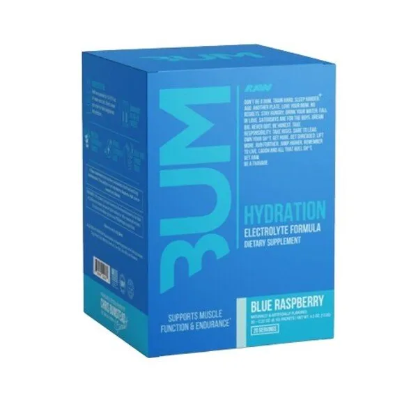 Bum Hydration, Blue Raspberry - 20 x 6.1g