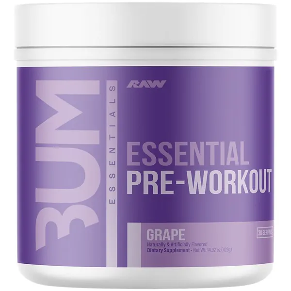 CBUM Essential Pre-Workout, Grape - 423g