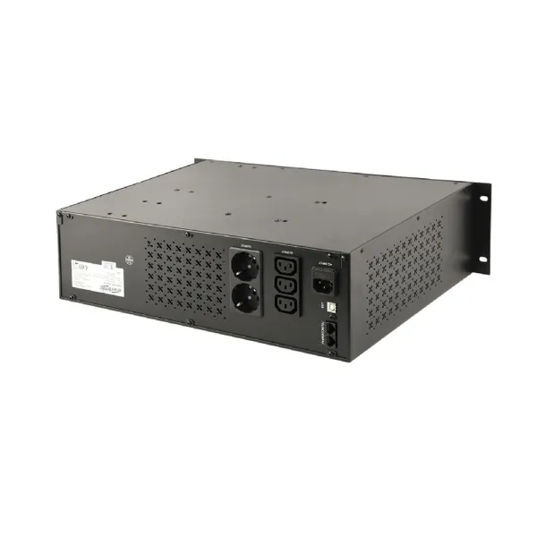 Katkestamatu Toiteallikas Interaktiivne süsteem UPS GEMBIRD UPS-RACK-2000 1200 W