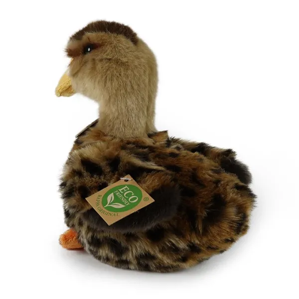 Rappa - Realistic Plush Mallard Duck 19 cm Eco-Friendly