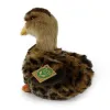 Rappa - Realistic Plush Mallard Duck 19 cm Eco-Friendly