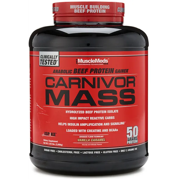 Carnivor Mass, Vanilla Caramel - 2688g