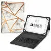Planšetdatora un Klaviatūras Vāks Subblim SUBKT5-BTTW10 Daudzkrāsains Spāņu Qwerty QWERTY (1 gb.)