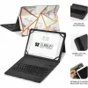 Planšetdatora un Klaviatūras Vāks Subblim SUBKT5-BTTW10 Daudzkrāsains Spāņu Qwerty QWERTY (1 gb.)