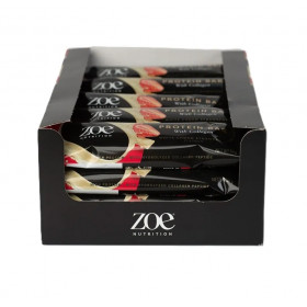 Протеиновый батончик с коллагеном, белый шоколад и клубника - 20 x 50 г