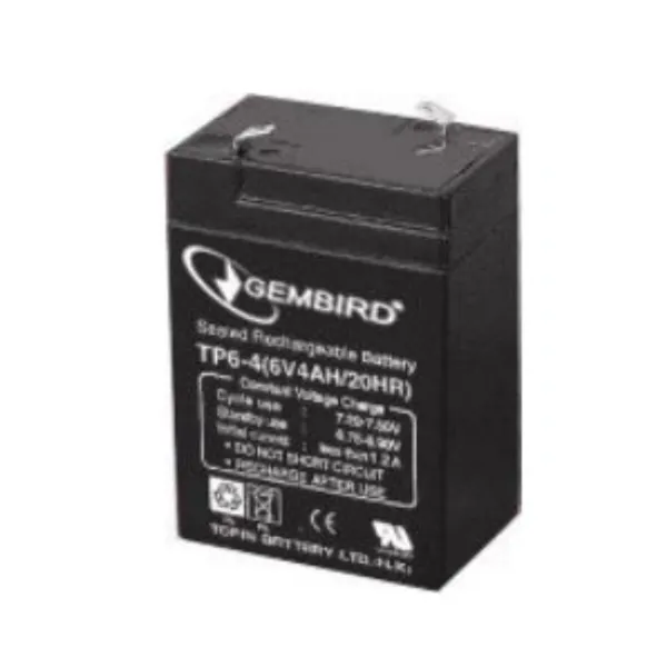 Baterija Nepertraukiamo Maitinimo šaltinio Sistema UPS GEMBIRD BAT-6V4.5AH 4,5 AH 6 V