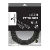 FTP 6 kategorijos kietas tinklo laidas GEMBIRD PP8-LSZHCU-BK-10M 10 m Juoda