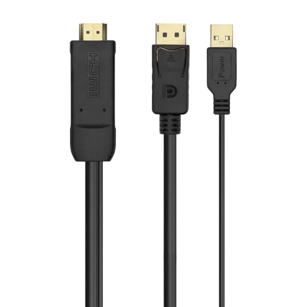 Mini DisplayPort-HDMI Kaabel Aisens A122-0641 Must 1,8 m