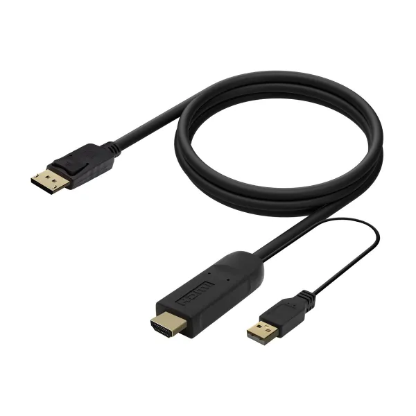 Mini DisplayPort-HDMI Kaabel Aisens A122-0641 Must 1,8 m