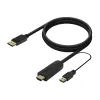 Mini DisplayPort-HDMI Kaabel Aisens A122-0641 Must 1,8 m