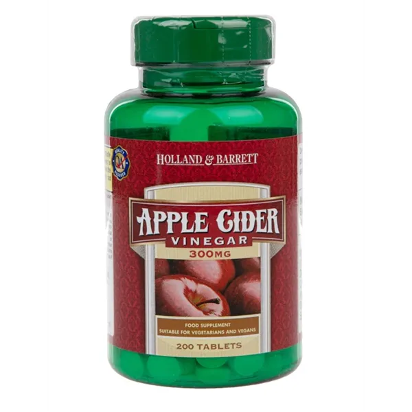 Apple Cider Vinegar, 300mg - 200 tabs