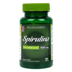 Spirulīna, 500 mg - 60 tabletes