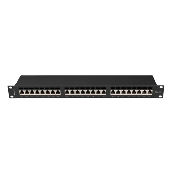 Жесткий сетевой кабель UTP кат. 6 Lanberg PPSA-1024-B Чёрный