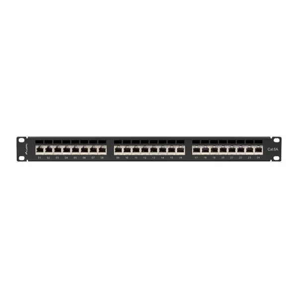 Жесткий сетевой кабель UTP кат. 6 Lanberg PPSA-1024-B Чёрный