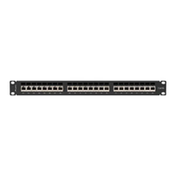 Жесткий сетевой кабель UTP кат. 6 Lanberg PPSA-1024-B Чёрный