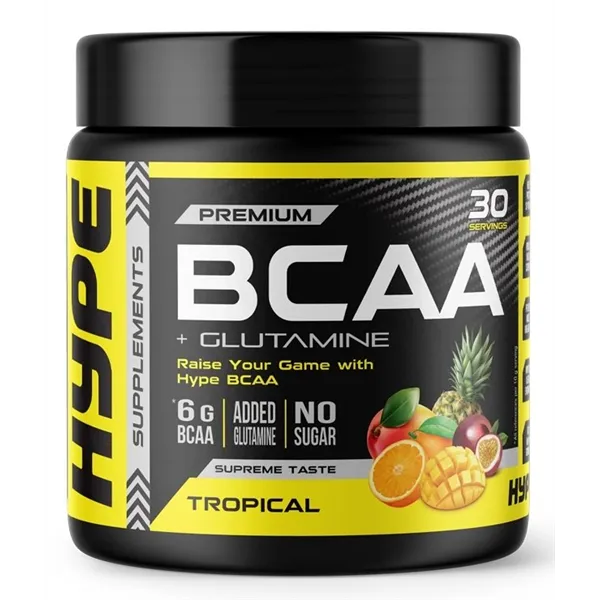 BCAA + Glutamine, Tropical - 300g