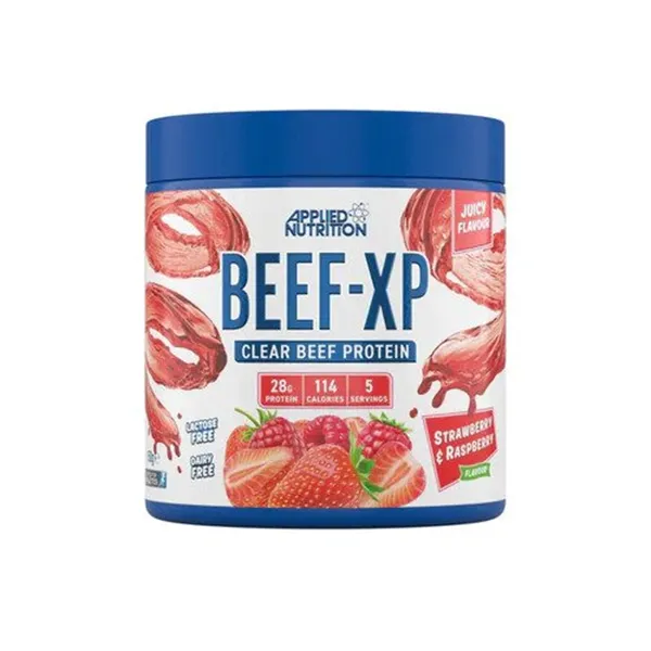 Beef-XP, Strawberry & Raspberry - 150g (5 servings)