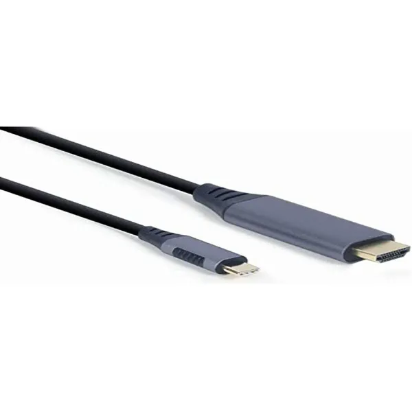 HDMI – DVI adapteris GEMBIRD CC-USB3C-HDMI-01-6 Juoda / Pilka 1,8 m
