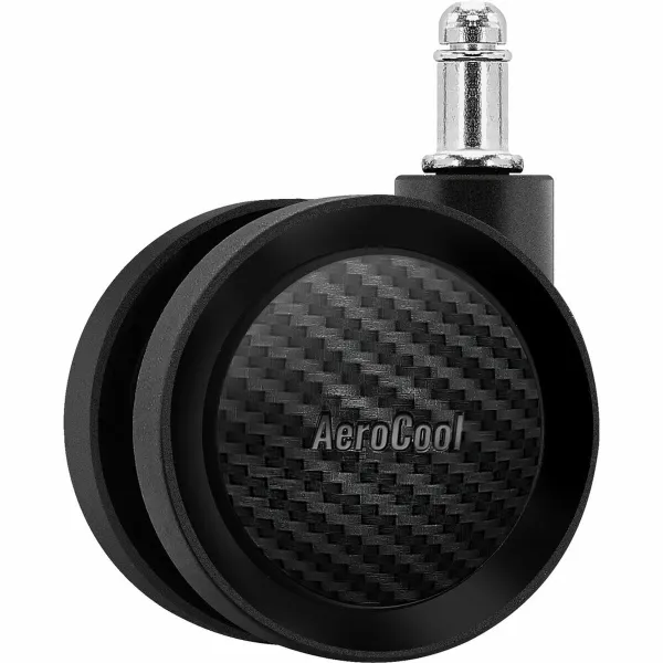 Spēļu Krēsls Aerocool CROWNASHBK Melns