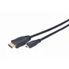 HDMI uz Micro HDMI Kabelis GEMBIRD   Melns 4,5 m