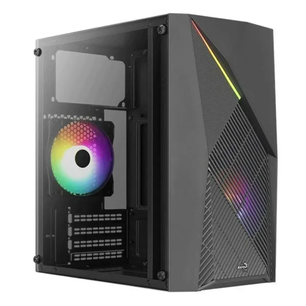 ATX Pus-torņveida Kārba Aerocool PGS RAIDER MINI-G-BK-v3