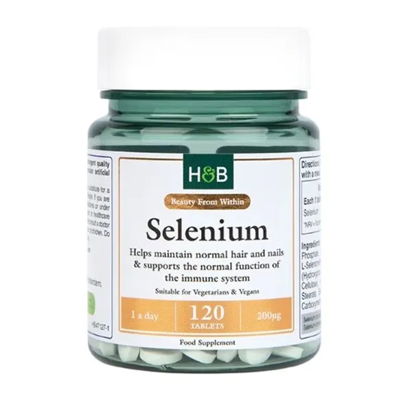 Selenas, 200 mcg – 120 tablečių
