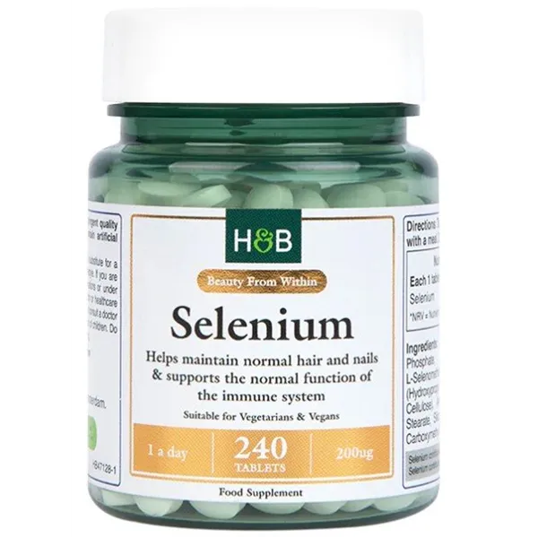 Selenium, 200mcg - 240 tablets