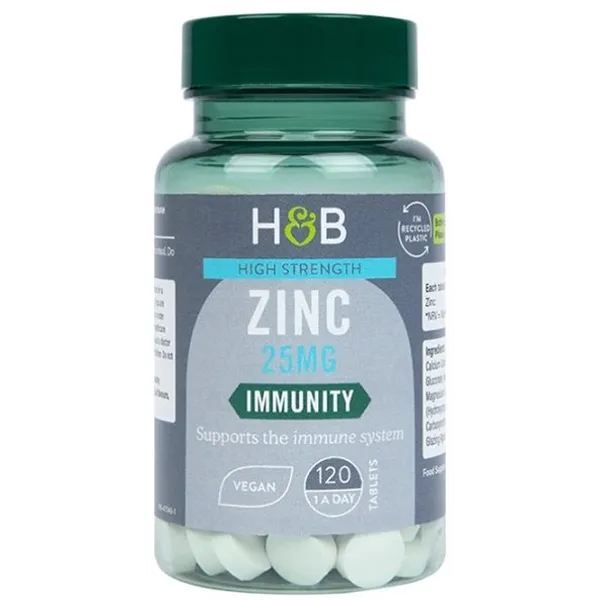 High Strength Zinc, 25mg - 120 tabs