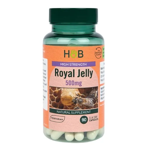 High Strength Royal Jelly, 500mg - 90 caps