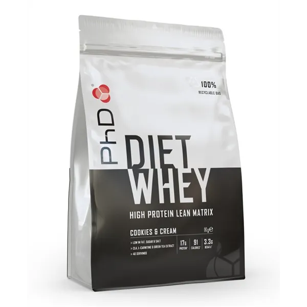 Diet Whey, Cookies & Cream - 1000g