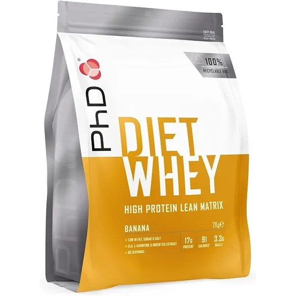 Diet Whey, Banana - 2000g