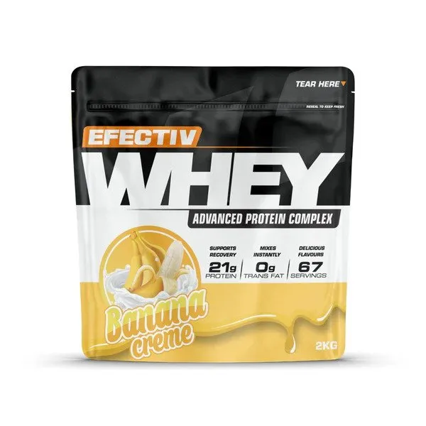 Whey Protein, Banana Creme - 2000g