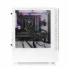 ATX pusiau bokšto tipo korpusas THERMALTAKE View 200 TG Snow ARGB Balta