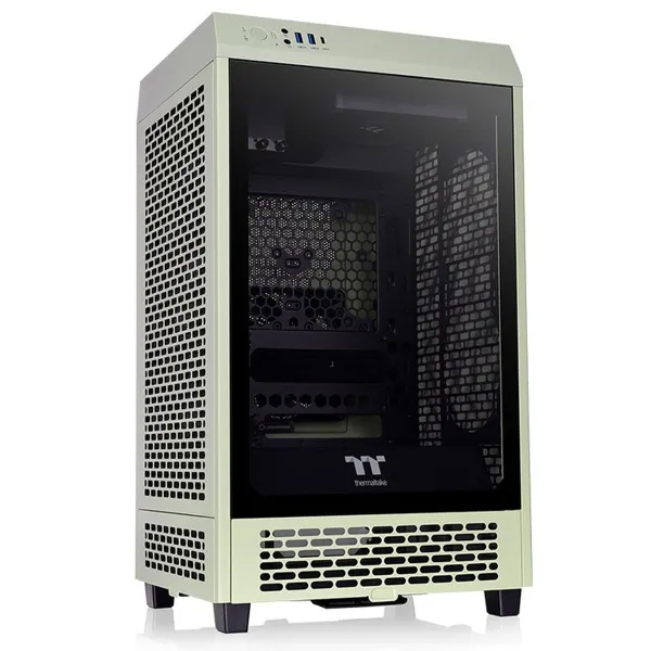 ATX Semi-tower Korpus THERMALTAKE Tower 200 Must Roheline