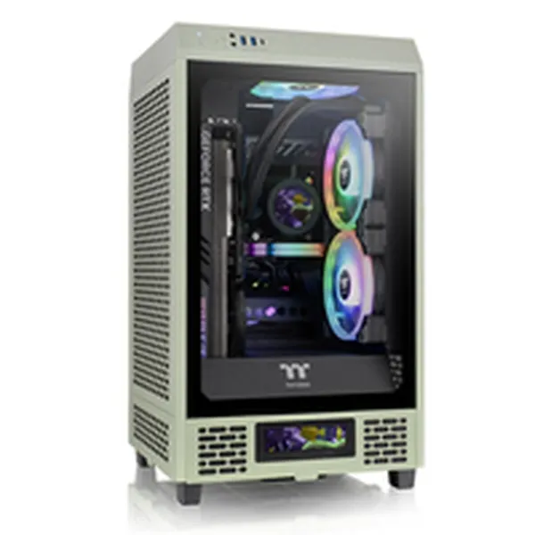 ATX Semi-tower Korpus THERMALTAKE Tower 200 Must Roheline